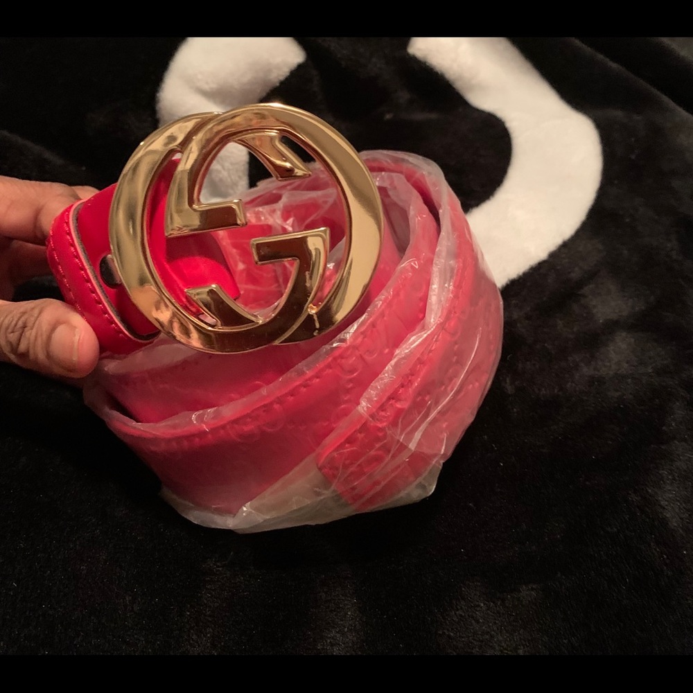 Leather belt